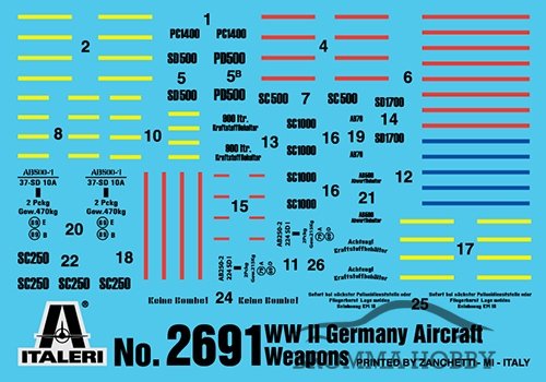German Aircraft Weapons - WW II - Click Image to Close