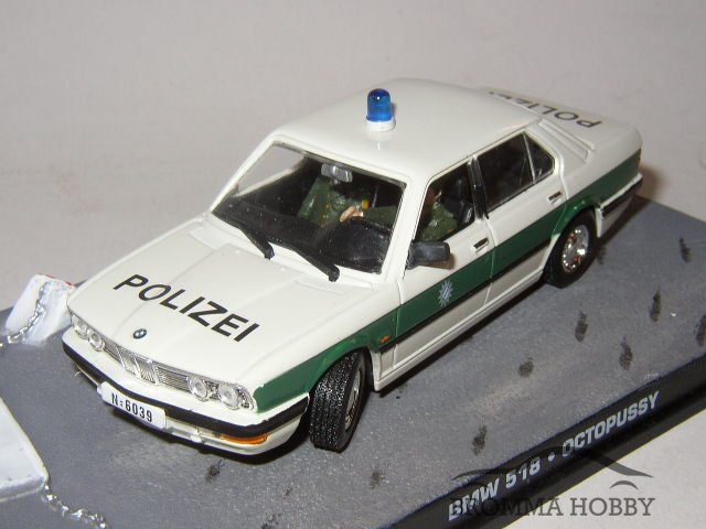 BMW 518 (1982) - Polizei - Klicka på bilden för att stänga