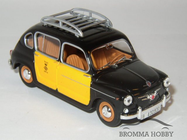 Seat 800 (1965) - Taxi Barcelona - Klicka på bilden för att stänga