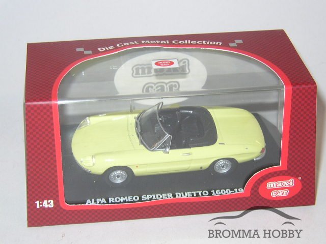 Alfa Romeo Spider Duetto (1966) - Klicka på bilden för att stänga