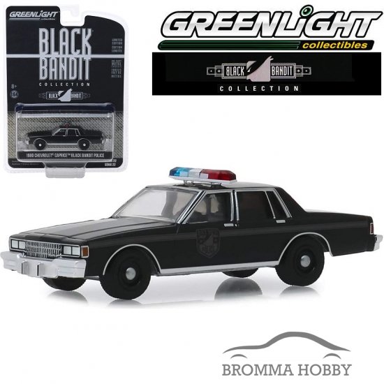 Chevrolet Caprice (1980) - Black Bandit Police - Click Image to Close