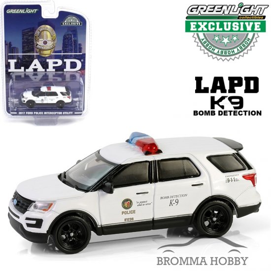 Ford Explorer FPIU (2017) - LAPD K-9 Bomb Detection [30518
