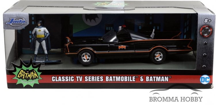 Batmobile with Figure - Batman The TV Series - Click Image to Close
