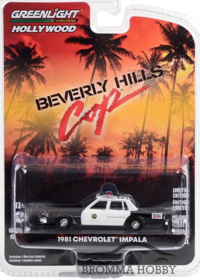 Chevrolet Impala (1981) - Beverly Hills Police - Snuten i Hollywood - Klicka på bilden för att stänga