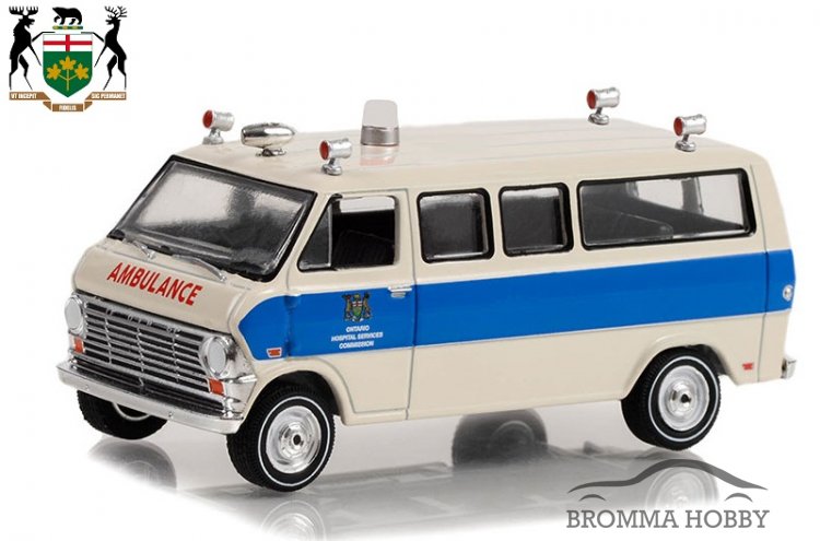 Ford Econoline (1969) - Ontario Ambulans - Klicka på bilden för att stänga