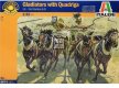 Gladiators with Quadriga