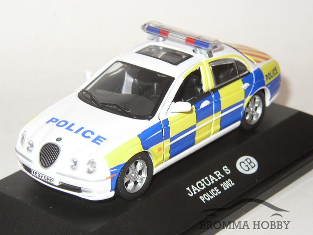 Jaguar S (2002) - GB Police - Click Image to Close