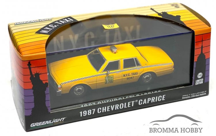 Chevrolet Caprice (1987) - NYC Yellow Cab - Click Image to Close
