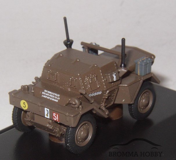 Dingo Scout Car - 10th Armoured Brigade - Klicka på bilden för att stänga