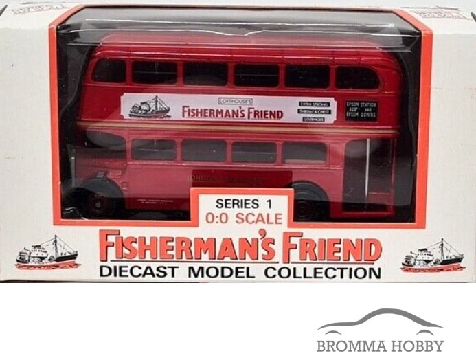 AEC Regent London Buss - Fishermans Friend - Klicka på bilden för att stänga