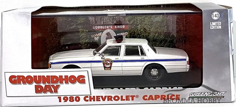 Chevrolet Caprice (1980) - Punxsutawney Police "Groundhog Day" - Click Image to Close