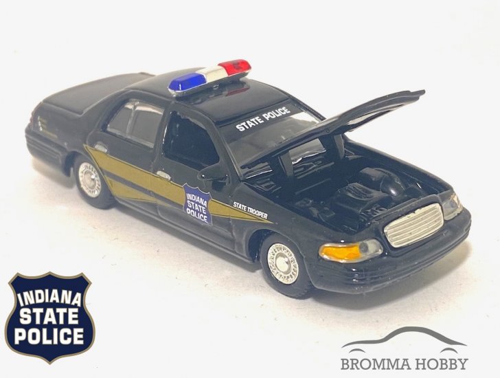 Ford Crown Victoria (2001) - Indiana State Police - Klicka på bilden för att stänga