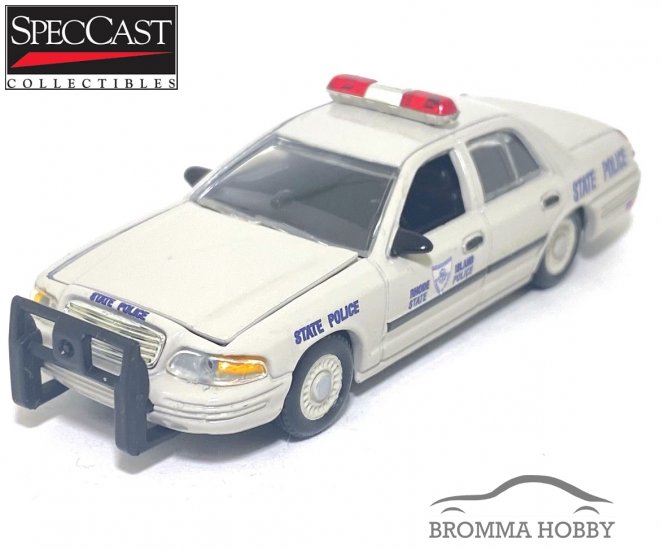 Ford Crown Victoria (2001) - Rhode Island State Police - Klicka på bilden för att stänga
