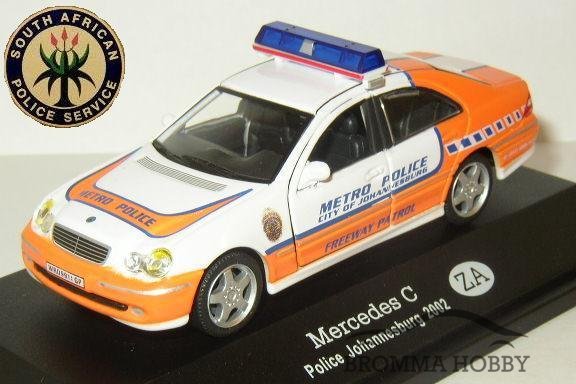 Mercedes C Klass (2002) - Johannesburg Police - Klicka på bilden för att stänga