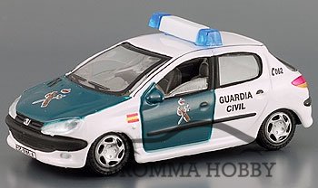 Peugeot 206 - Guardia Civil - Click Image to Close
