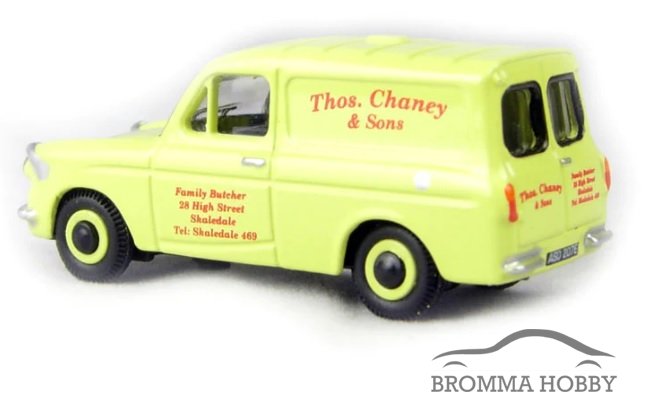 Ford Anglia Van - Thos Chaney Butchers - Klicka på bilden för att stänga