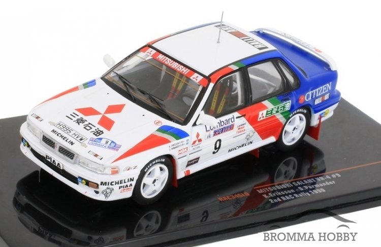 Mitsubishi Galant - RAC Rally 1990 - Eriksson / Parmander - Klicka på bilden för att stänga