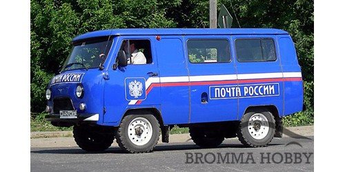 Uaz 452 - Ryska Posten - Klicka på bilden för att stänga