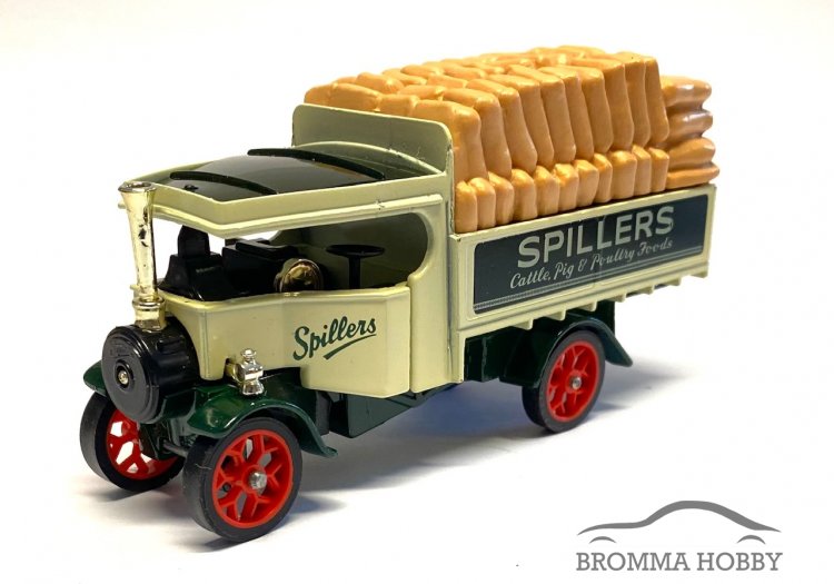 Foden Type C Steam Lorry (1922) - Spillers - Click Image to Close