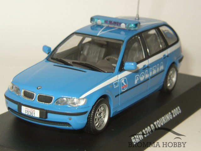 BMW 320 D Touring (2003) - Polizia - Klicka på bilden för att stänga